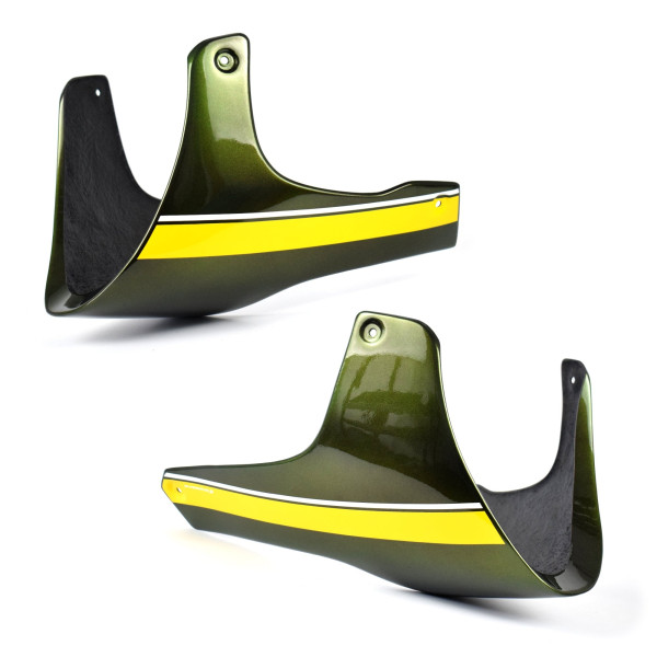 Pyramid Plastics Pyramid belly pan | metallic green (candytone green scheme) | kawasaki z 900 rs 2019>2020